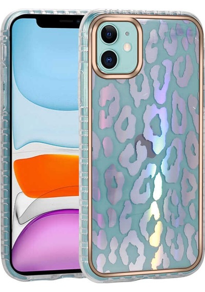 Ardemix Apple Uyumlu iPhone 11 Desenli Parlayan Transparan Avva Kılıf-no11 NO11