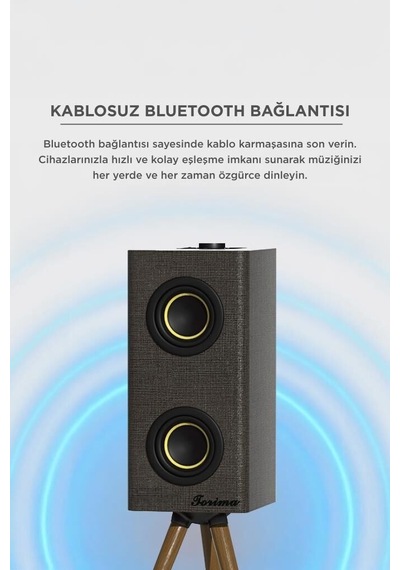 Premium Kablosuz Hoparlör 24w Taşınabilir D67 Gri 3000mah Ses Aleti Dekoratif Eşya Günlük