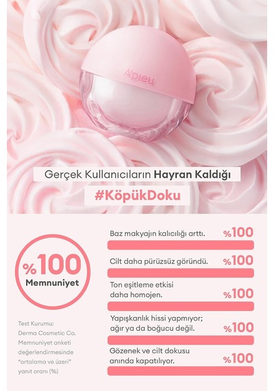 Lexroo Blur Etki Sunan Ton Eşitleyici Sabitleyici Mat Makyaj Bazı Apıeu Waterlock Meringue Blurring Belirtilmemiş