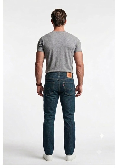 Levi's 511 Slim Erkek Jean Pantolon - Likralı Esnek Rahat Kumaş Biologia-0000 Koyu Lacivert