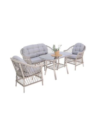 Eterna X Rehome İkili Rattan Bahçe Oturma Grubu 707