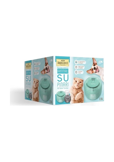 Cattie Kedi Köpek Su Pınarı Klasik Model 2500 ML