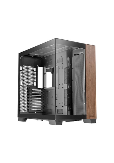 Antec C8 Wood Temperli Camlı Type-c X1 Dual Chamber Full Tower E-atx Gaming Kasa