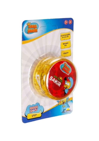 5354 Nessiworld-rst-rsp-yoyo Kral Şakir 6cm Sarı Işıklı Krtl Kral