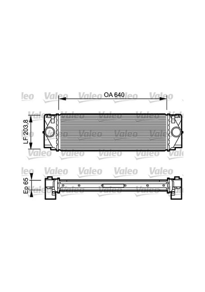 Mercedes Sprinter 315 Cdi Turbo Radyatoru 2007-2013 Valeo 817994