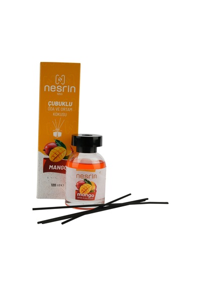 Nesrin 120 Ml Cam Kutulu Bambu Koku Mango - 8690352728213c