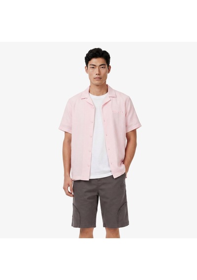 Unıted4 Classic Fit Erkek Pembe Gömlek Mago 2800236