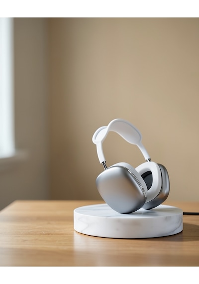2025 Kulak Üstü Bluetooth Kulaklık, Kablosuz Gürültü Azaltma Uzun Pil