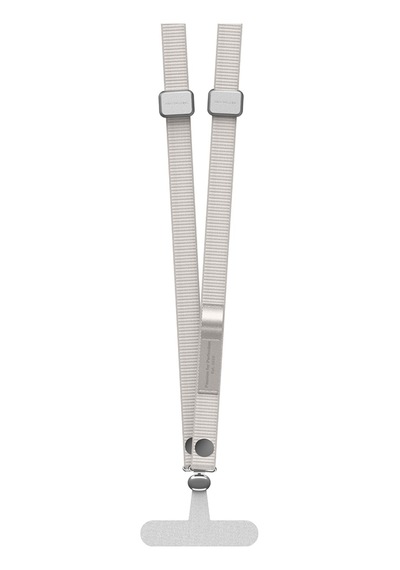 Amazingthing Titan Serisi Ayarlanabilir Manyetik Tasarımlı Telefon Ve Apple Uyumlu AirPods Boyun Askı İpi Gri Gri