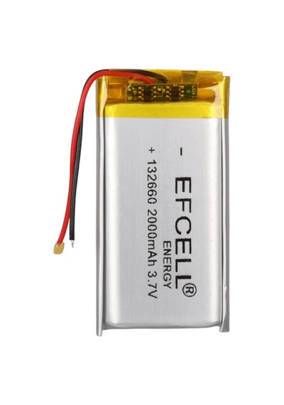 Efcell 132660 2000mah 3.7v Lityum Polimer Li-po Şarj Edilebilir Pil