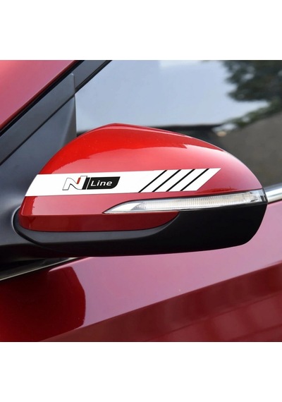 Hyundai N Line Yan Aynalar Selefon Kaplama Sticker Seti (551316228)