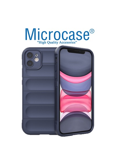 Apple Uyumlu iPhone 11 Miami Serisi Darbeye Dayanıklı Silikon Kılıf-AL3420