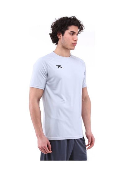 Raru Teamswear Erkek Basic T-shirt Sırca Gri Gri