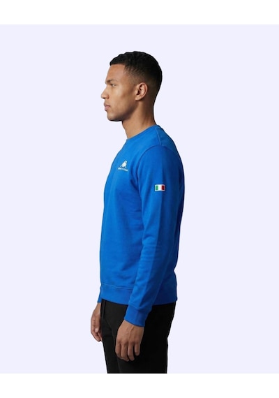 Kappa Talie Crewneck Erkek Mavi Regular Sweatshirt