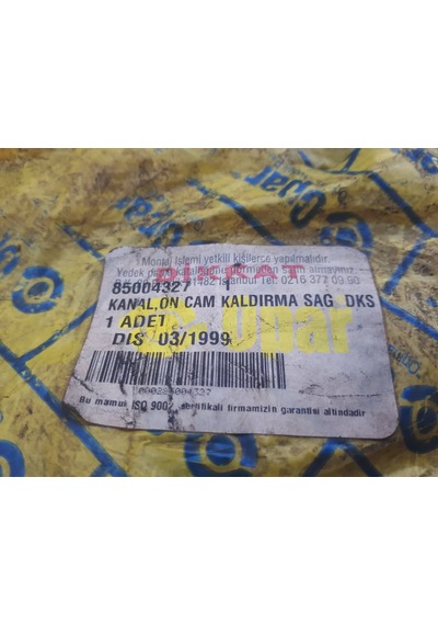 Doğan Kartal Şahin Sağ Ön Cam Kaldırma Raylı Kızak 85004327
