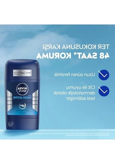 Erkekler İçin Ter Ve Kokuya Karşı Deodorant 50 Ml