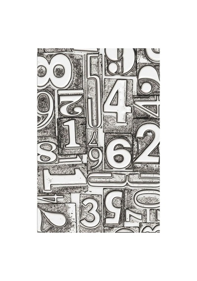 Doku Kalıbı - Tim Holtz Numbered