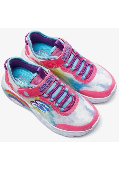 Skechers 302300l Pkmt Rainbow Racer Kız Çocuk Işıklı Spor Ayakkabı Çok Renkli