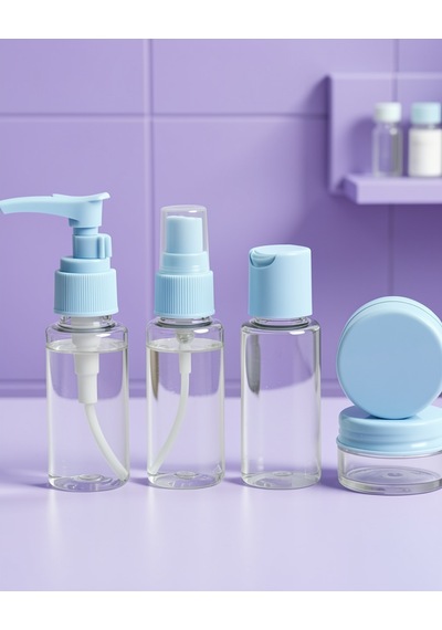 Taşınabilir 5 Parça Sızdırmaz Kozmetik Seti 30 Ml