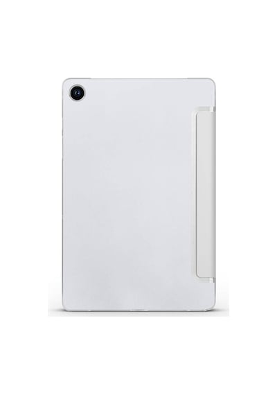 Galaxy Tab A9 Plus Uyumlu Zore Smart Cover Standlı 1-1 Kılıf-pembe Koyu Tablet Kılıfı