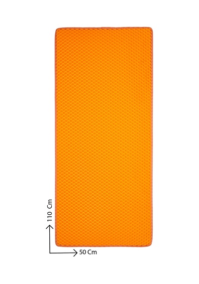 50x110 Cm Hücreli Kedi Kumu Paspası Kedi Matı Kedi Tuvalet Önü Paspası Turuncu