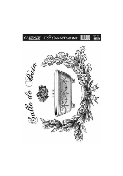 Cadence Home Decor Transfer 25x35 Cm. Hdt-058