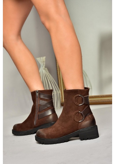 Fox Shoes T654047101 Kahverengi Hakiki Deri Nubuk Kadın Bot Kahverengi-nubuk Kahverengi Fox Shoes T654047101 Kahverengi Hakiki Deri Nubuk Kadın Bot Kahverengi-nubuk Kahverengi