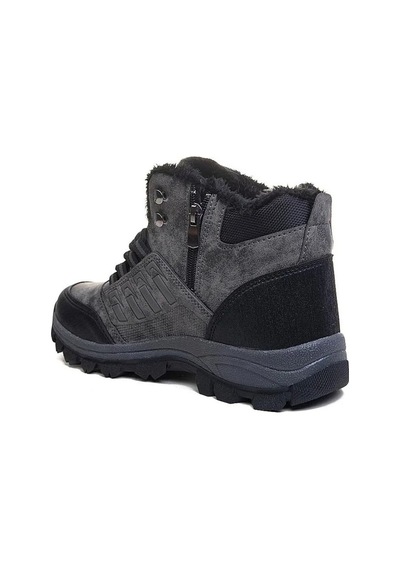 Xstep X6-27 Deri Trekking Kar Kış Outdoor Erkek Bot Füme