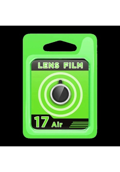 İphone 17 Air Raze Metal Kamera Lens - Gümüş Diğer