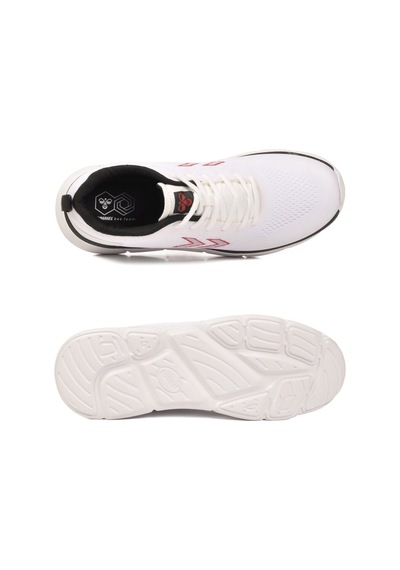 Hummel Beyaz Siyah Fileli Hafif Esnek Unisex Spor Ayakkabı 900882 Degas Iı Beyaz - Siyah