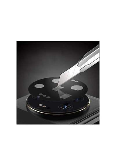 Xiaomi Mi 13 Ultra İle Uyumlusiyah Çerçeveli Kamera Lens Koruyucu Cam 3d, Kamera