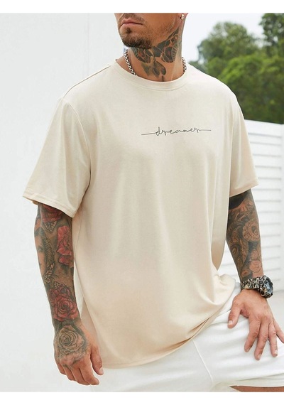 Altamira Unisex Dreamer Baskılı Oversize T-shirt 001