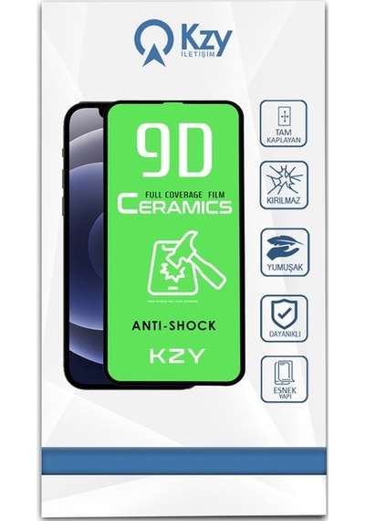 Apple Uyumlu iPhone 12 Mini Tam Kaplayan Seramik Nano Ekran Koruyucu Cam (487503655) 10 Tl Fark Ile Şeffaf Kılıf