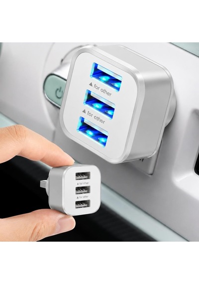 Lunatic 7560 Usb Hub 3 Port Çoklayıcı Adaptör Bilgisayar Laptop Araç Şarj Çoklu Çoğaltıcı