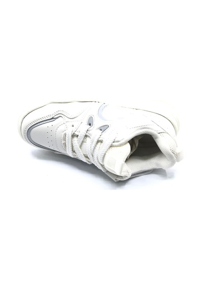 Cool Jacop Bağcık Görünümlü Cırt Cırtlı Sneaker Ortopedik Çocuk Spor Ayakkabı Beyaz