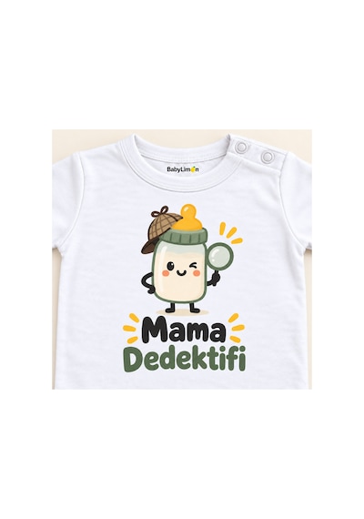 Babylimon Mama Dedektifi Beyaz Kısa Kollu Çıtçıtlı Bebek Zıbını Beyaz - Mama Dedektifi - 928161924 Beyaz - Mama Dedektifi Babylimon Mama Dedektifi Beyaz Kısa Kollu Çıtçıtlı Bebek Zıbını Beyaz - Mama Dedektifi - 928161924 Beyaz - Mama Dedektifi