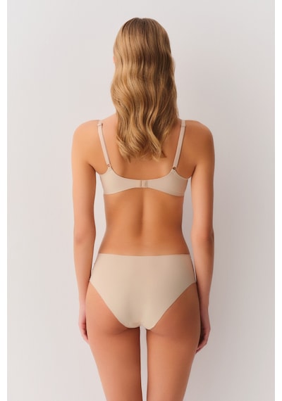 Suwen Invisible Lazer Kesim Midi Slip Külot Sw9936089 Ten