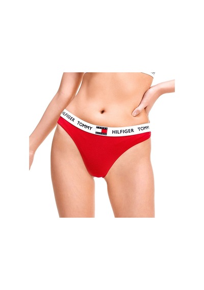 Tommy Hılfıger Kadın Tanga Uw0uw02198-xcn Uw0uw02198-xcn Kırmızı Kırmızı