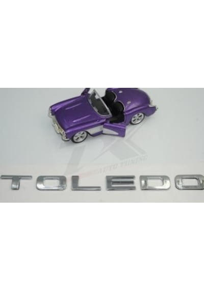 Seat Toledo Bagaj Krom Abs 3M 3D Yazı Logo Amblem