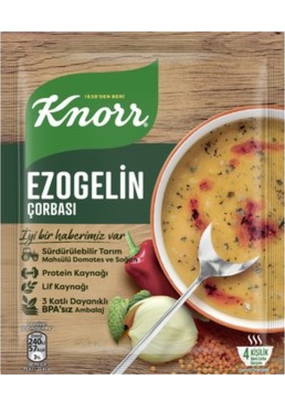 Knorr Ezogelin Çorbası 6 x 74 G