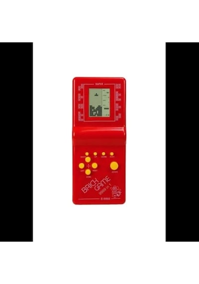 Tetris Retro 90lar Klasik Oyun Konsolu Pilli Taşınabilir Şık  Tetris Nostaljik El Atarisi