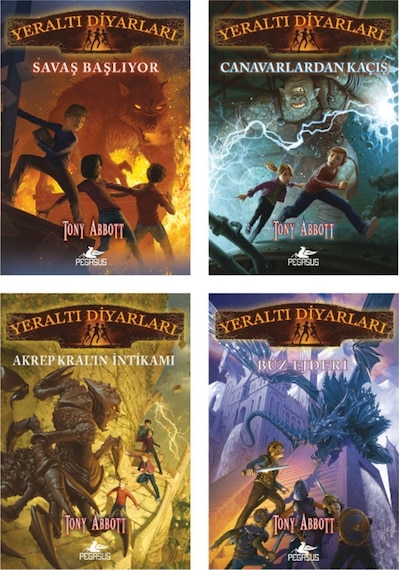 Yeraltı Diyarları Serisi Takım Set (4 Kitap)