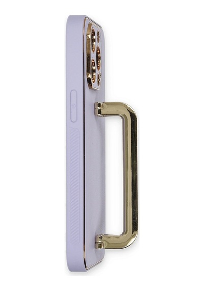 Newface Apple iPhone Uyumlu 13 Pro Max Kılıf Coco Elit Kapak Semeglbl - 79 - Lila