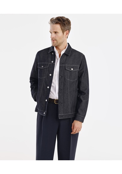 Yargıcı Denim Ceket 25yeck5008x 516 Lacivert