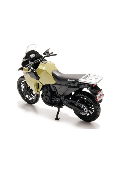 Kawasaki Klr 650 2021 Kahverengi 1:18 Ölçekli Model Motosiklet