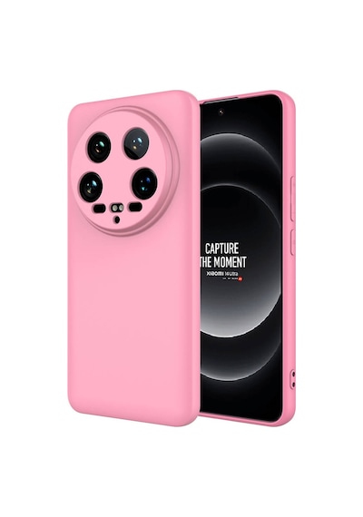 Kilifone Xiaomi Mi 14 Ultra Kılıf İçi Kadife Koruyucu Mara Lansman Kapak Pembe
