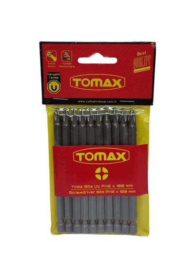Tomax Yıldız Bits Uç Ph2 100 Mm