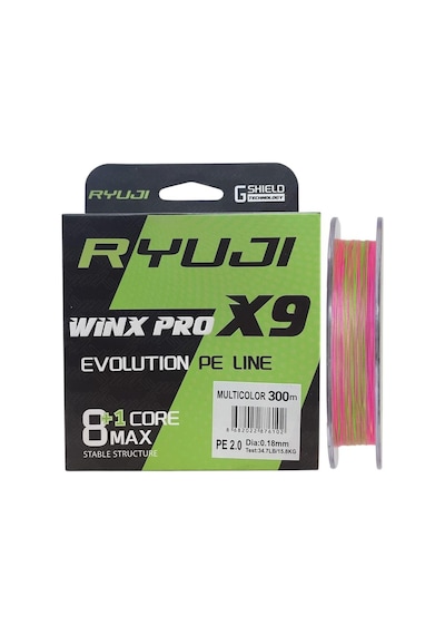 Winx Pro X9 300mt 0.18mm İp Misina Multi Color
