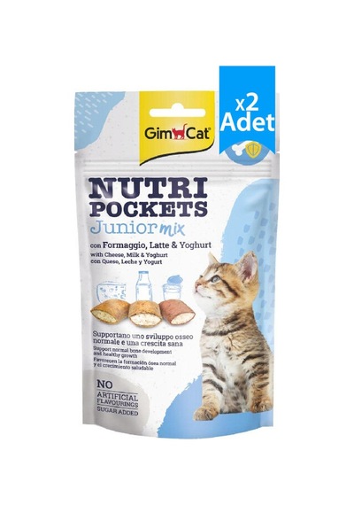 Gimcat Nutripockets Yavru Kedi Ödülü 2 x 60 G