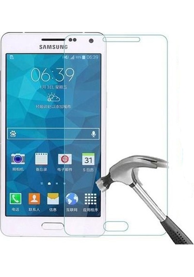 AnındaGelir Samsung Uyumlu Galaxy A3 (3 Adet) Kırılmaz Ekran Koruyucu Temperli Cam
